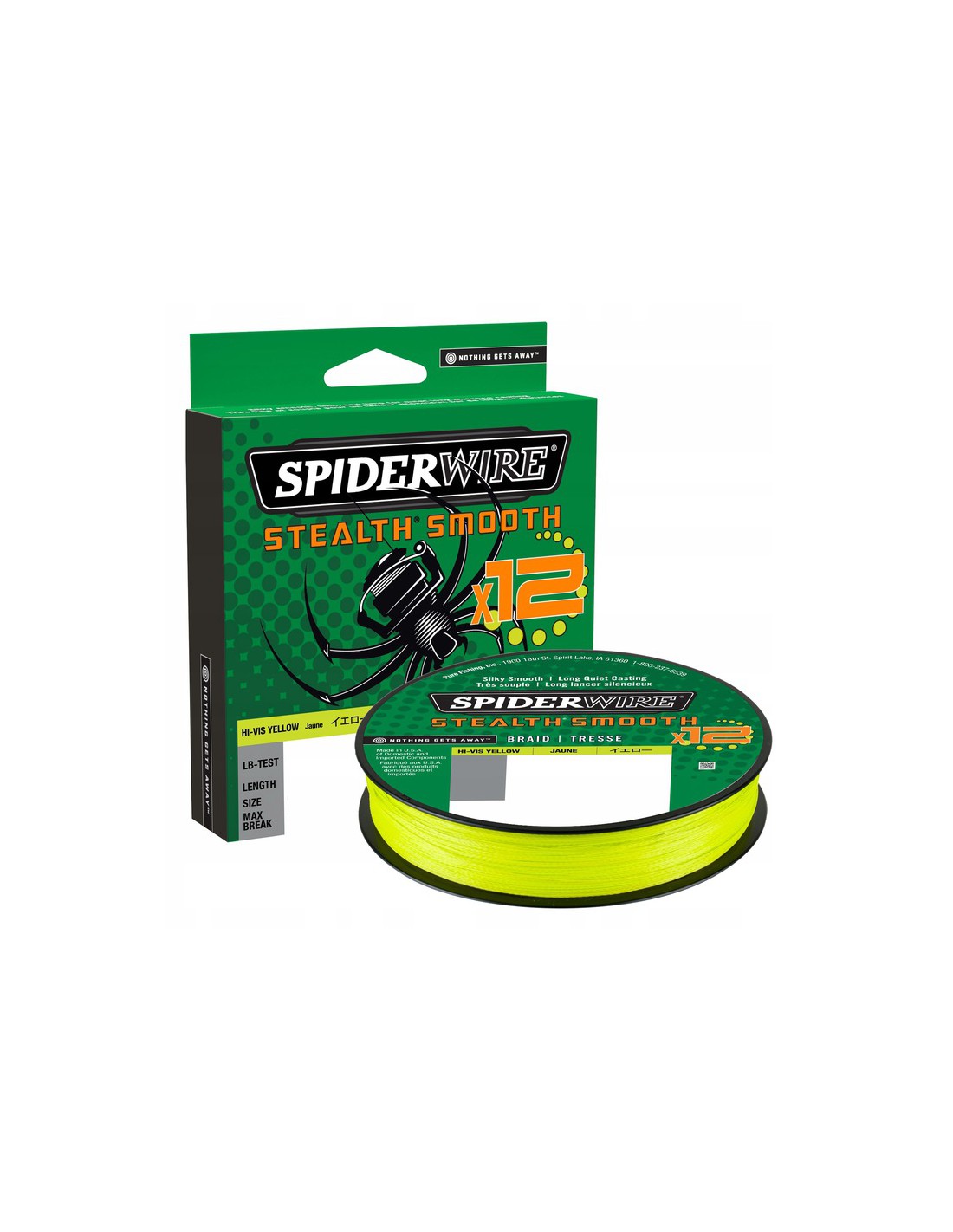 Spiderwire Stealth Smooth X12 0.15 150MT